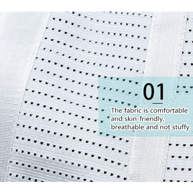 Đai lưng y tế có tấm thép hỗ trợ, ấm và thoáng khí, S, M, L, XL, XXL