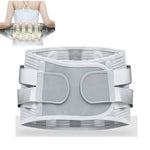 Đai lưng y tế có tấm thép hỗ trợ, ấm và thoáng khí, S, M, L, XL, XXL