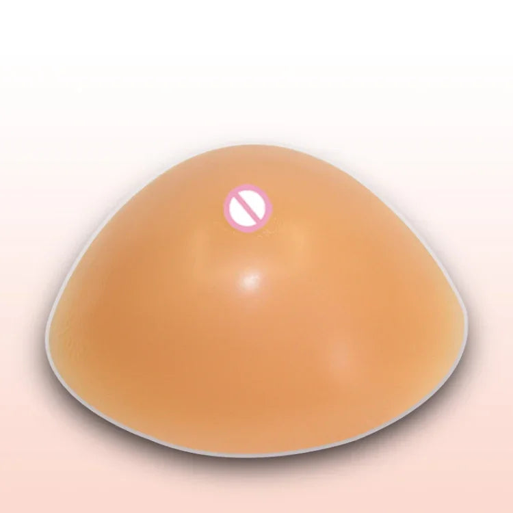 Ngực giả silicone đáy lõm hình tam giác bù đắp sau phẫu thuật, 150g, 200g, 250g, 300g, 350g, 400g, 450g, 500g, 600g