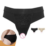 Quần lót giả nữ dành cho nam giả nữ, quần lót che giấu phần dưới cơ thể, S, M, L, XL, XXL