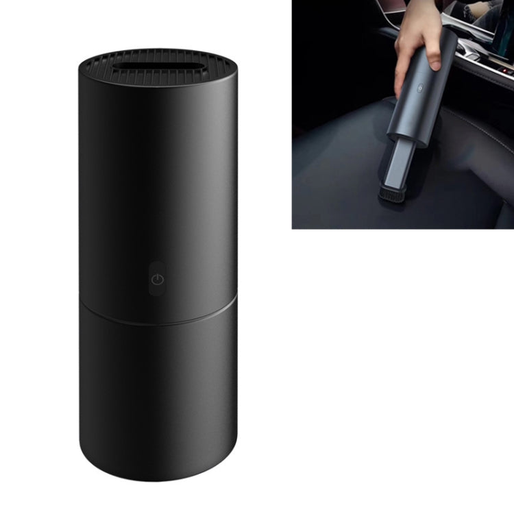 Máy hút bụi cầm tay mini sáng tạo, sạc USB, công suất cao, máy hút bụi gia đình, màu xám không gian, trắng tinh khiết