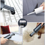 Máy hút bụi cầm tay mini sáng tạo, sạc USB, công suất cao, máy hút bụi gia đình, màu xám không gian, trắng tinh khiết