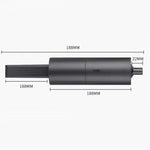 Máy hút bụi cầm tay mini sáng tạo, sạc USB, công suất cao, máy hút bụi gia đình, màu xám không gian, trắng tinh khiết