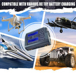 Bộ sạc pin lithium cân bằng HTRC C240 cho máy bay điều khiển từ xa, phích cắm EU