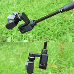 Gimbal cầm tay ba trục ổn định GoPro Gậy tự sướng độ dài mở rộng: 19cm-73cm, Độ dài: 19cm-73cm