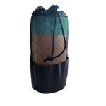 Khăn microfiber thân thiện môi trường, chống trượt, thảm yoga gấp gọn, thể thao, kích thước: 183 x 63cm, màu xanh lá cây, xanh đậm, tím, vàng