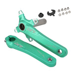 Trục khuỷu xe đạp địa hình JIANKUN IXF rỗng, đĩa đơn sửa đổi, trục khuỷu trái và phải, trục dưới, trục khuỷu trái và phải, trục khuỷu trái và phải + bộ gác dưới