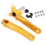 Trục khuỷu xe đạp địa hình JIANKUN IXF rỗng, đĩa đơn sửa đổi, trục khuỷu trái và phải, trục dưới, trục khuỷu trái và phải, trục khuỷu trái và phải + bộ gác dưới