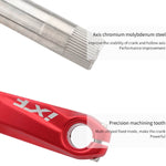 Trục khuỷu xe đạp địa hình JIANKUN IXF rỗng, đĩa đơn sửa đổi, trục khuỷu trái và phải, trục dưới, trục khuỷu trái và phải, trục khuỷu trái và phải + bộ gác dưới
