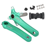 Trục khuỷu xe đạp địa hình JIANKUN IXF rỗng, đĩa đơn sửa đổi, trục khuỷu trái và phải, trục dưới, trục khuỷu trái và phải, trục khuỷu trái và phải + bộ gác dưới