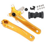 Trục khuỷu xe đạp địa hình JIANKUN IXF rỗng, đĩa đơn sửa đổi, trục khuỷu trái và phải, trục dưới, trục khuỷu trái và phải, trục khuỷu trái và phải + bộ gác dưới
