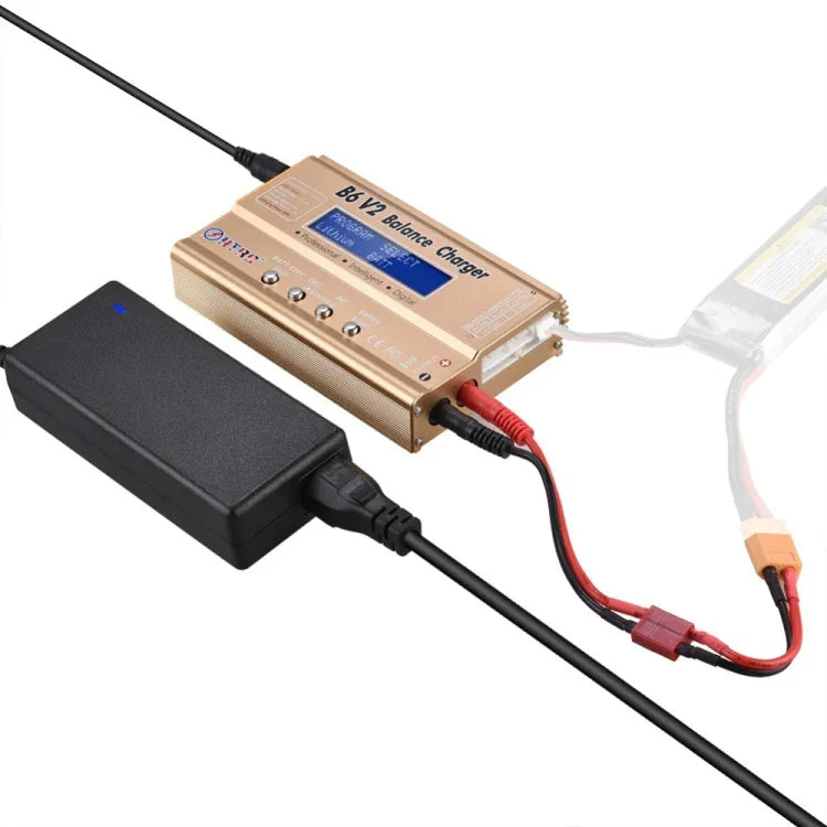 Bộ Sạc Cân Bằng Thông Minh Máy Bay Mô Hình HTRC B6 V2, Phích Cắm US, Phích Cắm EU, Phích Cắm UK, Phích Cắm AU