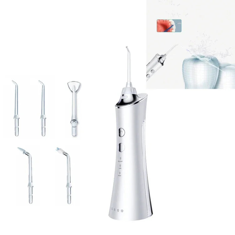 Máy tăm nước điện cạo vôi răng gia đình cầm tay, màu trắng, hồng, xanh dương