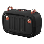Loa Bluetooth không dây BS32D hình hoạt hình, loa siêu trầm ngoài trời, loa mini di động, màu xanh dương, đen, xám bạc, cam, xanh lá
