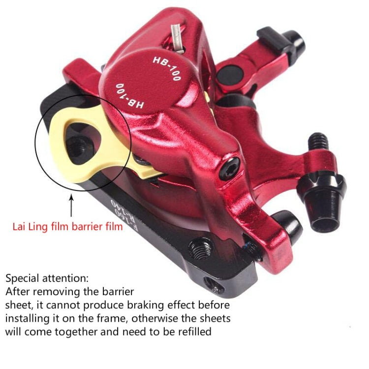Cùm phanh thủy lực xe đạp địa hình ZOOM HB100, phanh đĩa thủy lực kéo cáp gập, trước, sau, trước và sau