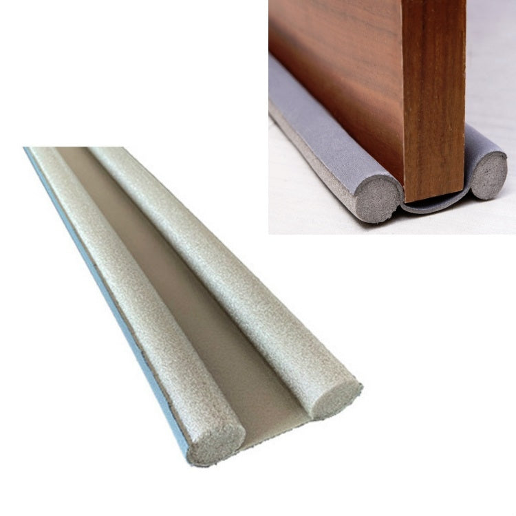 Dải bịt khe cửa cách âm và chống gió, dải dán khe cửa và cửa sổ giữ ấm, băng keo chống bụi, màu xám, trắng, đen