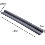 Dải bịt khe cửa cách âm và chống gió, dải dán khe cửa và cửa sổ giữ ấm, băng keo chống bụi, màu xám, trắng, đen