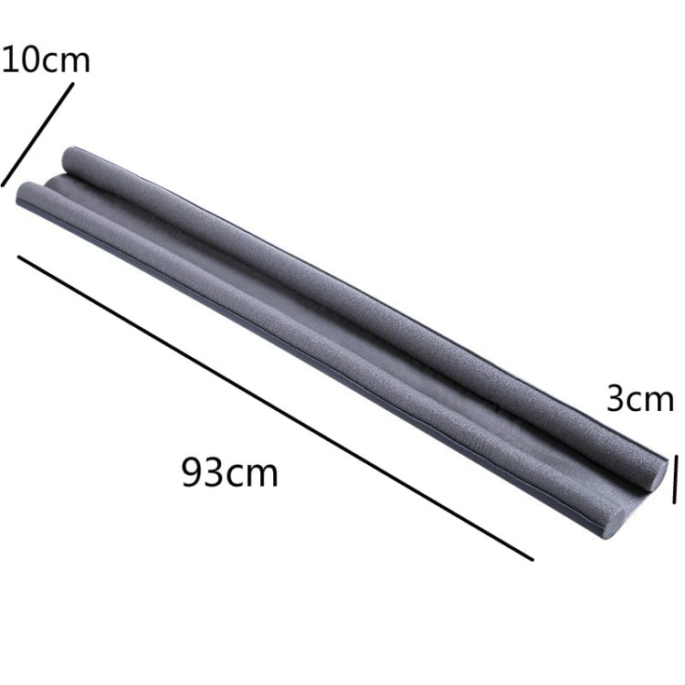 Dải bịt khe cửa cách âm và chống gió, dải dán khe cửa và cửa sổ giữ ấm, băng keo chống bụi, màu xám, trắng, đen