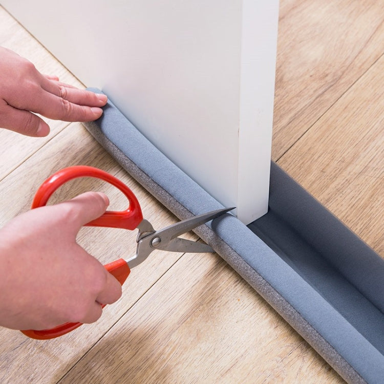 Dải bịt khe cửa cách âm và chống gió, dải dán khe cửa và cửa sổ giữ ấm, băng keo chống bụi, màu xám, trắng, đen