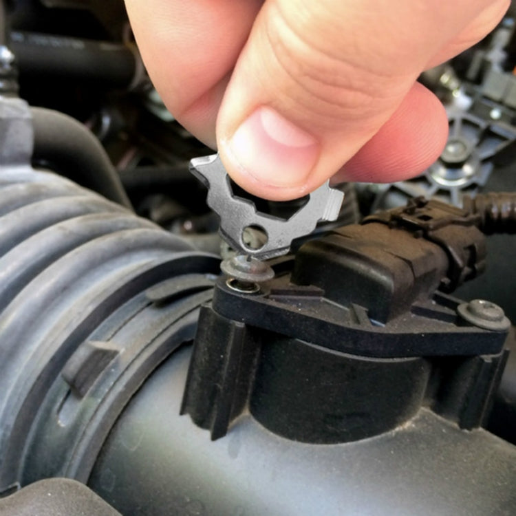 Bộ Dụng Cụ Đa Năng 20 Trong 1 EDC Móc Khóa Mở Nắp Chai Tua Vít Mini Đa Năng Dùng Ngoài Trời, Móc Khóa Mở Nắp Chai