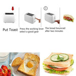 Máy nướng bánh mì sandwich tự động dùng trong nhà, phích cắm EU, máy nướng bữa sáng