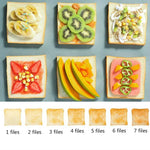 Máy nướng bánh mì sandwich tự động dùng trong nhà, phích cắm EU, máy nướng bữa sáng