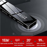 Máy ghi âm chuyên nghiệp MROBO A10, giảm tiếng ồn HD, máy nghe nhạc MP3 màn hình màu cho sinh viên, 8GB, 16GB