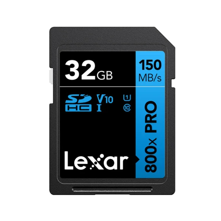 Thẻ nhớ Lexar SD-800X Pro tốc độ cao cho máy ảnh SLR, 32GB, 64GB