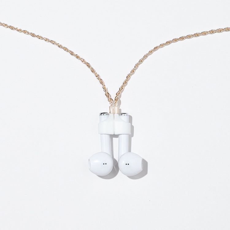 Dây chống mất tai nghe không dây AIRPODS, ốp nam châm mạnh, thép titan không gỉ, giữ màu, dây chuyền chống mất màu vàng, vàng hồng, vàng đen, màu thép