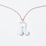 Dây chống mất tai nghe không dây AIRPODS, ốp nam châm mạnh, thép titan không gỉ, giữ màu, dây chuyền chống mất màu vàng, vàng hồng, vàng đen, màu thép