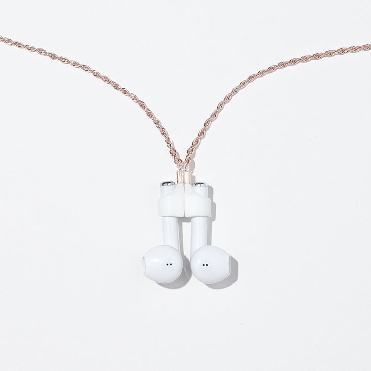 Dây chống mất tai nghe không dây AIRPODS, ốp nam châm mạnh, thép titan không gỉ, giữ màu, dây chuyền chống mất màu vàng, vàng hồng, vàng đen, màu thép