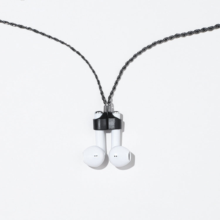 Dây chống mất tai nghe không dây AIRPODS, ốp nam châm mạnh, thép titan không gỉ, giữ màu, dây chuyền chống mất màu vàng, vàng hồng, vàng đen, màu thép