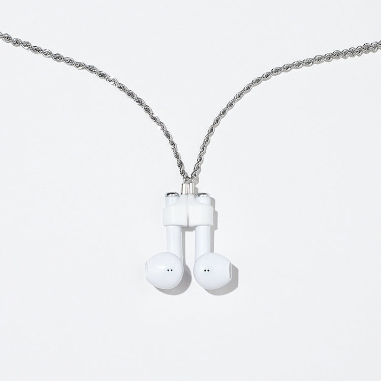Dây chống mất tai nghe không dây AIRPODS, ốp nam châm mạnh, thép titan không gỉ, giữ màu, dây chuyền chống mất màu vàng, vàng hồng, vàng đen, màu thép