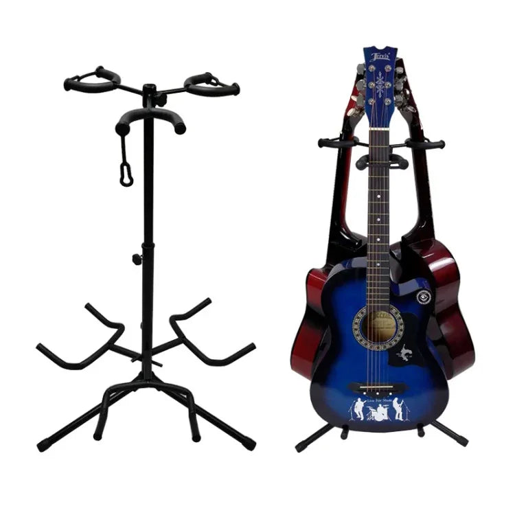 Giá Đỡ Đàn Guitar Điều Chỉnh Chiều Cao Ba Đầu, Giá Đỡ Đàn Guitar Ba Đầu