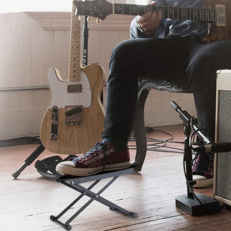 Bàn Đạp Chơi Đàn Guitar Có Thể Điều Chỉnh 6 Cấp Độ, Bàn Đạp Chống Trượt, 6 Cấp Độ