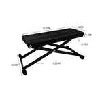 Bàn Đạp Chơi Đàn Guitar Có Thể Điều Chỉnh 6 Cấp Độ, Bàn Đạp Chống Trượt, 6 Cấp Độ