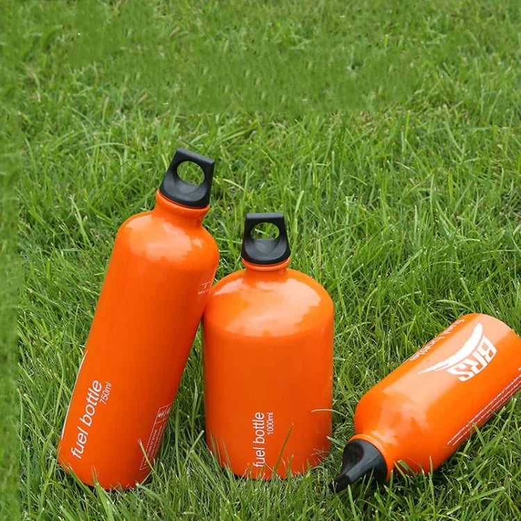 Bình dầu hợp kim nhôm di động BRS ngoài trời, 750 ML, 1000 ML, 530 ML