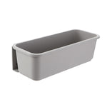 Kệ gia vị nhà bếp loại ngăn kéo gắn tường không khoan lỗ, kệ lưu trữ tủ gia dụng & đồ dùng nhà bếp, màu trắng, xám