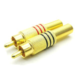 30 cái đầu cắm AV âm thanh và video RCA hình hoa sen, đầu cắm hoa mận, đầu cắm RCA hình hoa sen, 30 cái