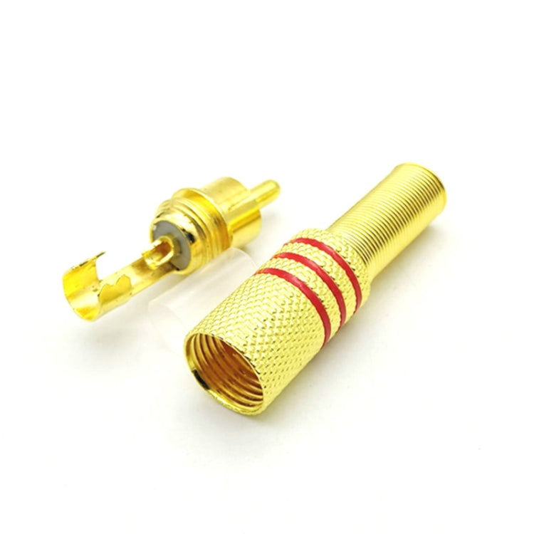 30 cái đầu cắm AV âm thanh và video RCA hình hoa sen, đầu cắm hoa mận, đầu cắm RCA hình hoa sen, 30 cái