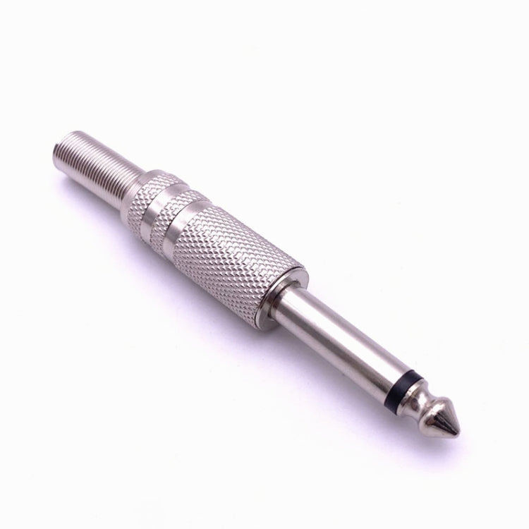 40 Cái Đầu Cắm Mono Âm Thanh Microphone 6.35mm