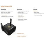 PIX-LINK WR22 bộ khuếch đại tín hiệu Wifi không dây 300Mbps, phích cắm EU, phích cắm US, phích cắm UK, phích cắm AU