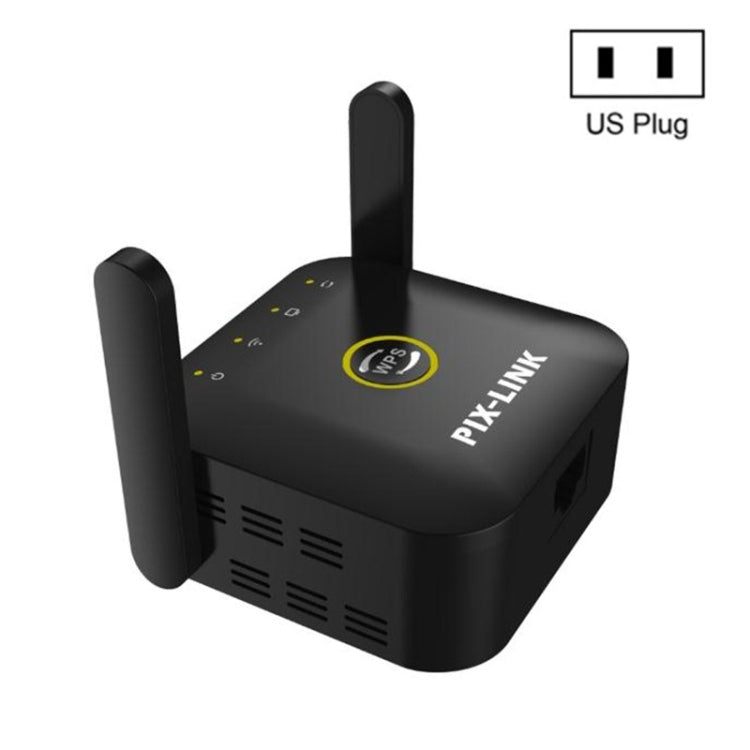 PIX-LINK WR22 bộ khuếch đại tín hiệu Wifi không dây 300Mbps, phích cắm EU, phích cắm US, phích cắm UK, phích cắm AU