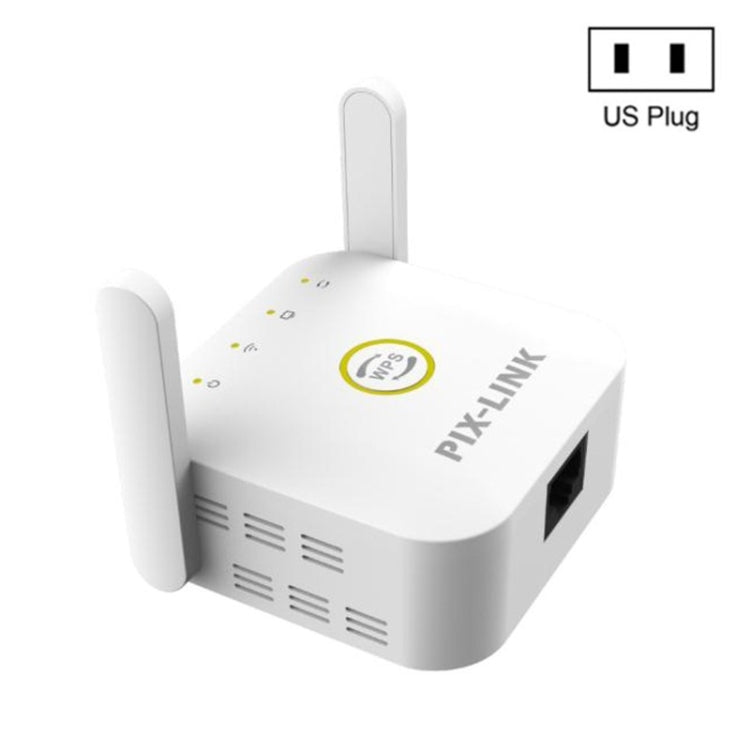 PIX-LINK WR22 bộ khuếch đại tín hiệu Wifi không dây 300Mbps, phích cắm EU, phích cắm US, phích cắm UK, phích cắm AU