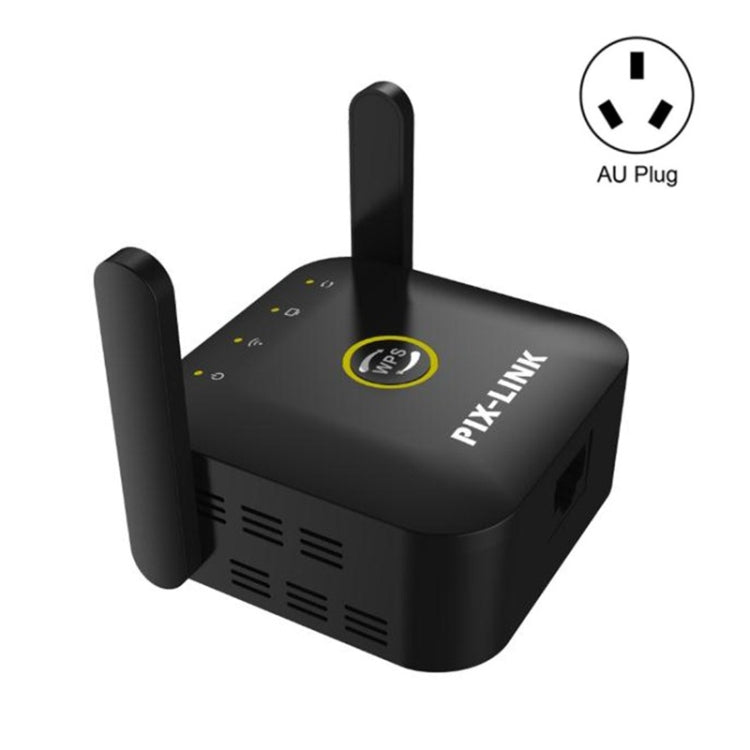 PIX-LINK WR22 bộ khuếch đại tín hiệu Wifi không dây 300Mbps, phích cắm EU, phích cắm US, phích cắm UK, phích cắm AU