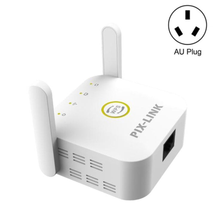 PIX-LINK WR22 bộ khuếch đại tín hiệu Wifi không dây 300Mbps, phích cắm EU, phích cắm US, phích cắm UK, phích cắm AU