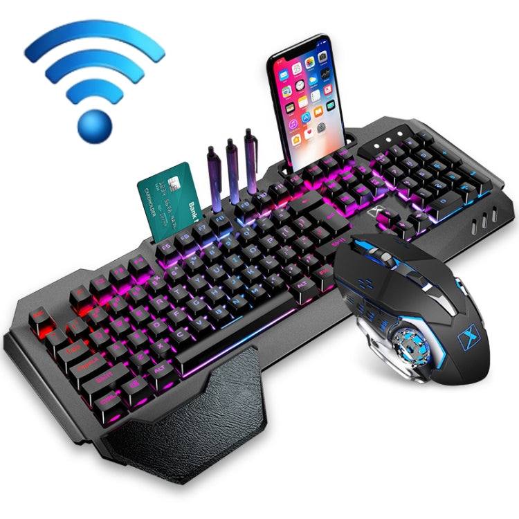 Bộ bàn phím và chuột chơi game không dây sạc lại K680 RGB