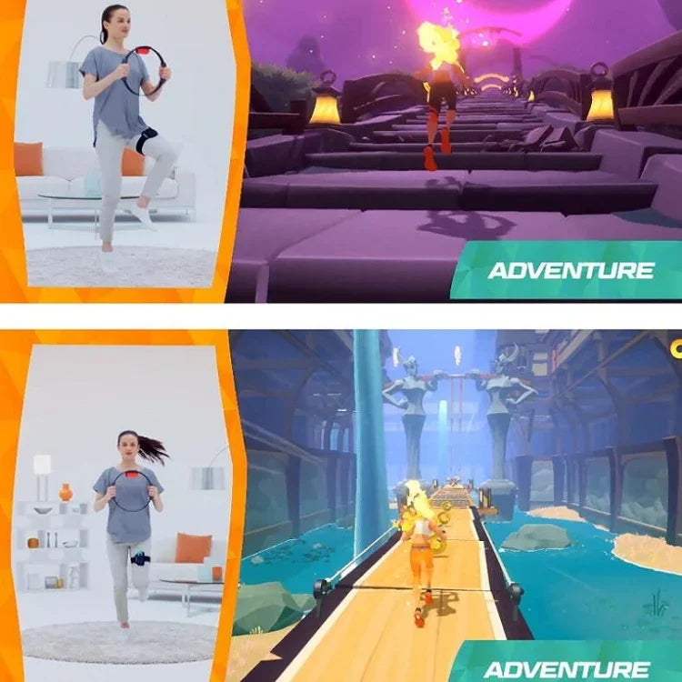 Vòng Thể Dục Thể Thao + Dây Đeo Chân Cho Nintendo NS