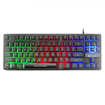 Bàn phím chơi game ZIYOULANG K16 87 phím đèn LED nhiều màu, chiều dài cáp: 1.5m, model K16