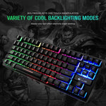 Bàn phím chơi game ZIYOULANG K16 87 phím đèn LED nhiều màu, chiều dài cáp: 1.5m, model K16
